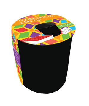 Harlequin Games Dice Cup Dice & Playing Cards - Artico