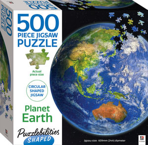 Planet Earth : Puzzlebilities Shaped : 500-Piece Jigsaw Puzzle - Simon Mendez