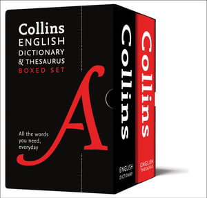 Collins English Dictionary and Thesaurus Boxed Set : Third Edition : All the Words You Need, Every Day - Collins Dictionaries