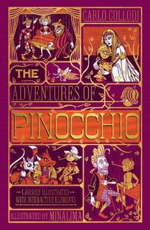 The Adventures of Pinocchio : (Ilustrated with Interactive Elements) - Carlo Collodi