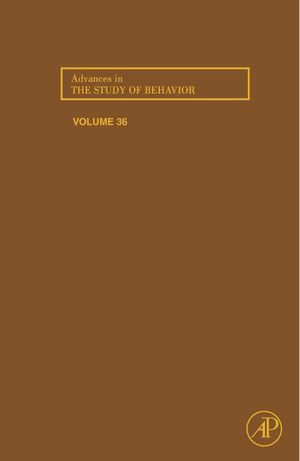 Advances in the Study of Behavior - H. Jane Brockmann
