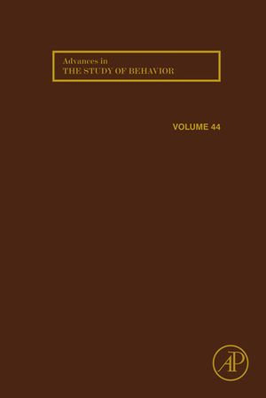 Advances in the Study of Behavior - Timothy J. Roper