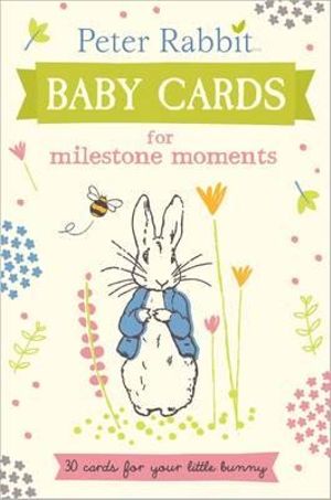 Peter Rabbit: Baby Cards for Milestone Moments : 30 cards for your little bunny - Beatrix Potter