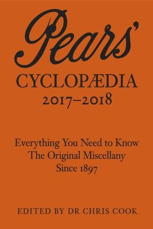 Pears' Cyclopaedia 2017-2018 - Chris Cook