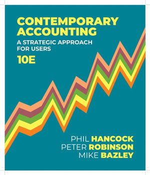 Contemporary Accounting  : 10th edition - A Strategic Approach for Users - Phil Hancock