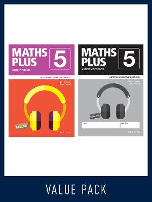 Maths Plus Australian Curriculum Student and Assessment Book Value Pack - Year 5 (2023) : Maths Plus Australian Curriculum Edition - Harry O'Brien 