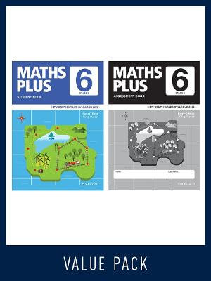 Maths Plus NSW Curriculum Student and Assessment Book Value Pack - Year 6 (2023) : Maths Plus NSW Syllabus/Australian Curriculum Edition - Harry O'Brien 