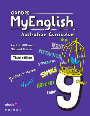 Oxford MyEnglish 9 Student Workbook+obook pro : 3rd Edition - Australian Curriculum - Rachel Williams