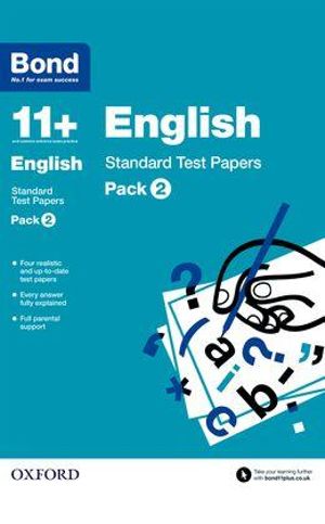 Bond 11 English Standard Test Papers 911 Pack 2 : Pack 2 - Sarah Lindsay