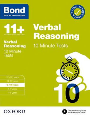 Bond 10 Minute Tests : Verbal Reasoning 9-10, 2nd Edition - Frances Down