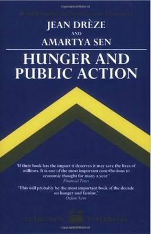 Hunger and Public Action : Wider Studies in Development Economics - Jean Dr&egrave;ze