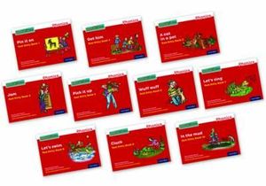 Read Write Inc Phonics : Red Ditty Books Mixed Pack of 10 - Gill Munton