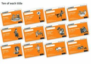 Read Write Inc Phonics : Black and White Orange Set 4 Storybooks Pack of 120 - Gill Munton