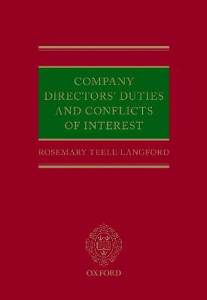 Company Directors' Duties and Conflicts of Interest - Rosemary Teele Langford