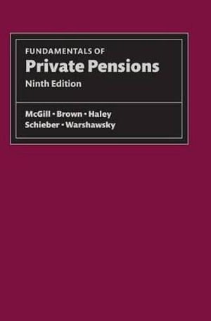 Fundamentals of Private Pensions - Dan M. McGill