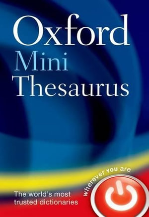 Oxford Mini Thesaurus -  Oxford Languages