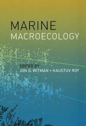 Marine Macroecology - Jon D. Witman