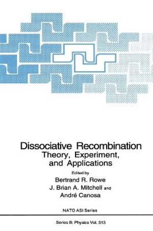 Dissociative Recombination : Theory, Experiment and Applications : NATO Asi Series - Bertrand R. Rowe