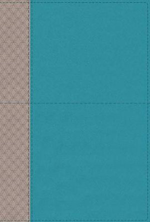 NIV Study Bible, Fully Revised Edition, Red Letter, Thumb Indexed, Comfort Print [Teal/Grey] : NIV Study Bible, Fully Revised Edition - Zondervan