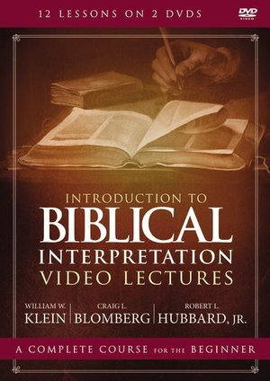 Introduction To Biblical Interpretation Video Lectures : An Introduction - Craig L. Blomberg