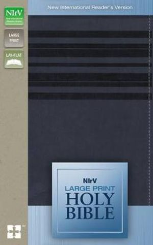 NIrV, Holy Bible, Large Print, Leathersoft, Blue - Zondervan Publishing