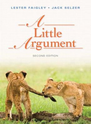 Little Argument, A - Lester Faigley