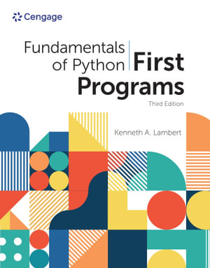 Fundamentals Of Python : First Programs - Kenneth A. Lambert