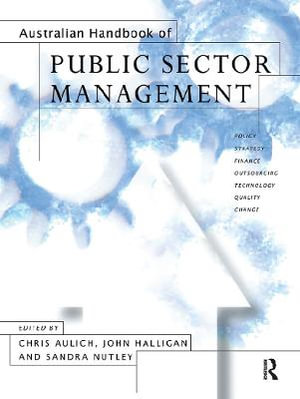 Australian Handbook of Public Sector Management - Sandra Nutley