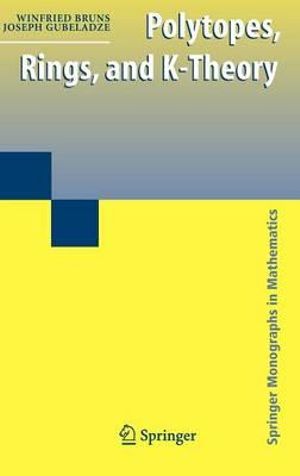 Polytopes, Rings, and K-Theory : Springer Monographs in Mathematics - Winfried Bruns