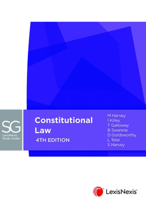 LexisNexis Study Guide: Constitutional Law by Matt Harvey | 4th Edition ...