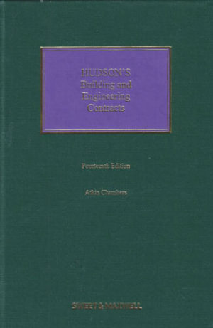 Hudson's Building and Engineering Contracts - Robert Clay