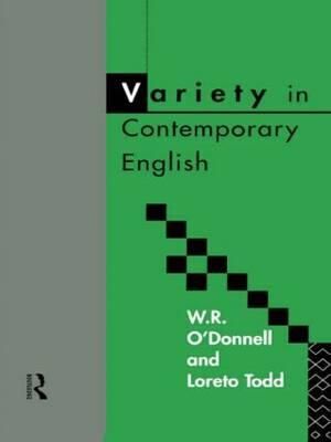 Variety in Contemporary English - W.R. O'Donnell