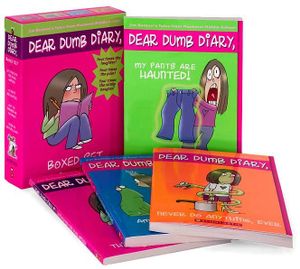 Dear Dumb Diary : Boxed Set Books 1-4 : Dear Dumb Diary Series : Books 1-4 - Jim Benton