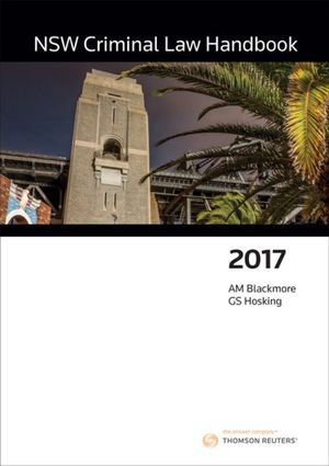 NSW Criminal Law Handbook 2017