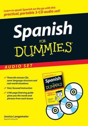 Spanish For Dummies Audio Set with Book : For Dummies (Language & Literature) - Jessica Langemeier