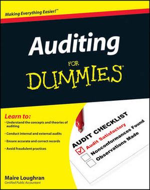 Auditing for Dummies : For Dummies (Business & Personal Finance) - Maire Loughran