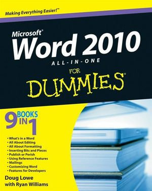 Word 2010 All-in-One For Dummies - Ryan C. Williams
