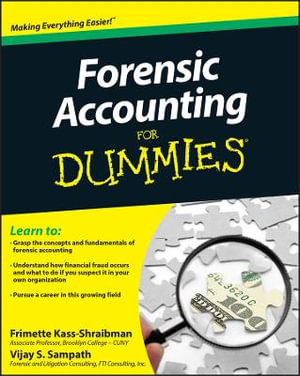 Forensic Accounting for Dummies : For Dummies - Frimette Kass-Shraibman