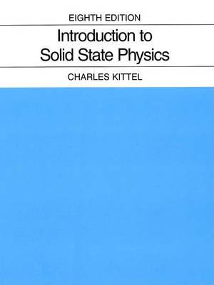 Introduction to Solid State Physics - Charles Kittel