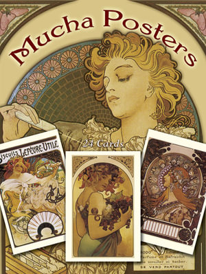 Mucha Posters Postcards : 24 Ready-To-Mail Cards - ALPHONSE MARIA MUCHA