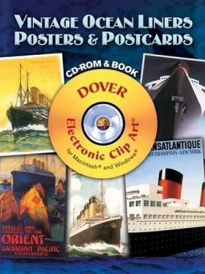 Vintage Ocean Liners Posters and Postcards CD-ROM and Book : Dover Electronic Clip Art - CAROL BELANGER GRAFTON