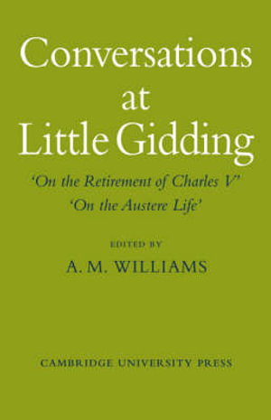 Conversations at Little Gidding - A. M. Williams