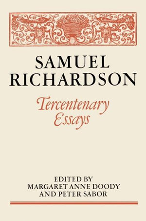 Samuel Richardson : Tercentenary Essays - Sabor Peter