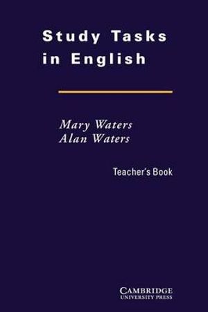 Study Tasks in English : Study Skills - Mary Waters