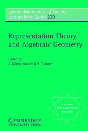 Representation Theory and Algebraic Geometry : London Mathematical Society Lecture Note - A. Martsinkovsky