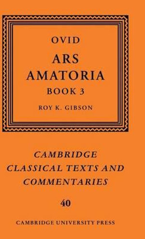 Ovid : Ars Amatoria, Book III - Ovid