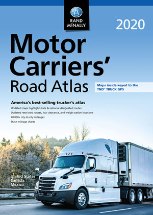 Rand McNally Motor Carriers' USA Road Atlas 2020 : America's Best-selling Trucker's Atlas - Rand McNally