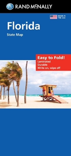 Rand McNally Easy to Fold : Florida State Laminated Map - Rand McNally