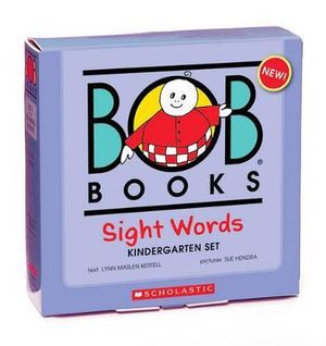 Bob Books - Sight Words Kindergarten Box Set Phonics, Ages 4 and Up, Kindergarten, Flashcards (Stage 2 : Emerging Reader) - Lynn Maslen Kertell