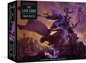 The Lich Lord Puzzle - A Dungeons & Dragons Jigsaw Puzzle : 1000-Piece Jigsaw Puzzle - Official Dungeons & Dragons Licensed
